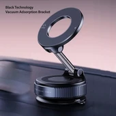 X68 360° Dönebilen Vakum Emiş Manyetik Braket-Siyah - 3