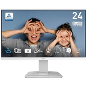 MSI 23.8" FLAT VA PRO MP2412W 1MS 100HZ HDMI EV OFİS MONİTÖRÜ BEYAZ - 1
