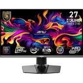 MSI 26.5" QD OLED MPG 272URX 0.03MS 240HZ HDMI-DP USBC GAMING MONİTÖR 3840X2160 - 1