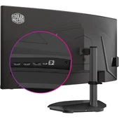 COOLERMASTER 34" VA GM34-CWQ 0.5MS 165HZ HDMI-DP USBC KAVISLI GAMING MONİTÖR 3440X1440 - 5