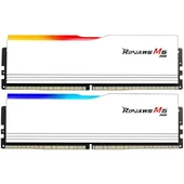 GSKILL 32GB (2X 16GB) DDR5 6000MHZ CL36 RGB DUAL KIT PC RAM RIPJAWS M5 F5-6000J3648D16GX2-RM5RW BEYAZ - 1
