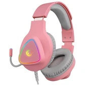 RAMPAGE M7 MONCHER Pembe RGB Led USB 7.1 Gaming Mikrofonlu Oyuncu Kulaklığı - 2