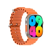 Hytech W69 Watch IOS ve Android Uyumlu MActive 2.05" inç Geniş Ekranlı Gümüş Akıllı Saat - 2