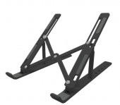 7 Kademeli Ayarlı Katlanabilir Laptop Tablet Standı Siyah - 5
