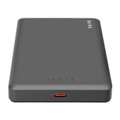 S-LINK MG110 10000mAh PD20W Magsafe 15W Kablosuz Type-C Gri Taşınabilir Metal Şarj Cihazı Powerbank - 2