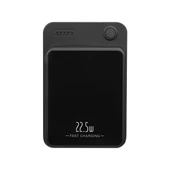 S-LINK  M1021 10000mAh Magsafe 15W HSC22.5W+PD20W+QC3.0 Siyah LCD Taşınabilir Şarj Cihazı Powerbank - 5