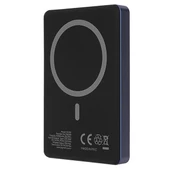 S-LINK MG110 10000mAh PD20W Magsafe 15W Kablosuz Type-C Mavi Taşınabilir Metal Şarj Cihazı Powerbank - 6