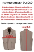 Erkek Keten Yelek Normal Kesim Yakalı RAR01301 - 7