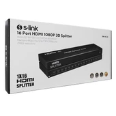 S-LINK SW-KC33 16port HDMI 1080P 3D Splitter thumbnail 4