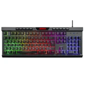 GameBooster GB-G69K USB Q Trk Rainbow Aydınlatmalı Siyah Gaming Klavye - 1