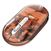 EVEREST SM-BT29 Glassy Turuncu Transparan 2in1 Bluetooth ve 2.4GHz Kablosuz Mouse - 3