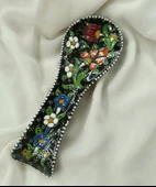 Çini Tezgah Üstü Kirli Kepçe Kaşık Altlığı Seramik - 3