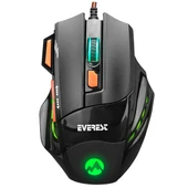 Everest SGM-X7 Usb Siyah Makrolu 7200dpi Oyuncu Mouse  Gaming Mouse Pad - 2