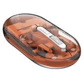 EVEREST SM-BT29 Glassy Turuncu Transparan 2in1 Bluetooth ve 2.4GHz Kablosuz Mouse - 4