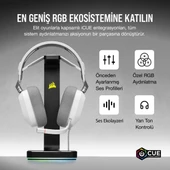 CORSAIR CA-9011238-Eu HS80 RGB Kablolu Oyuncu Kulaklığı - Beyaz - 6
