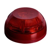 Teknım Tfs-3192R Konvansiyonel Flaşörlü Kırmızı Pencereli Yangın Alarm Sireni - 1