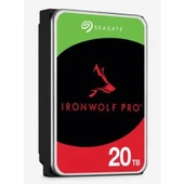 SEAGATE 3.5" 20TB IRONWOLF PRO ST20000NT001 256MB 7200RPM SATA-3 KURUMSAL NAS DİSKİ thumbnail 2