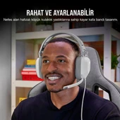 CORSAIR CA-9011238-Eu HS80 RGB Kablolu Oyuncu Kulaklığı - Beyaz - 5