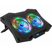 Inca INC-021RX Çift Usb Sessiz Notebook Stand Soğutucu - 1