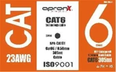 Apronx Cat6 23AWG 305Mt 0,50mm Gri Utp Kablo - 1