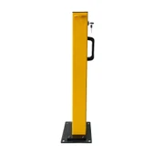 75 cm Çıkar-Kilitli Otopark Bariyeri (Ankrajsız) Sarı - 4