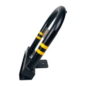 Oval Tip Kilitli Otopark Direği – 3'lü Set Siyah - 7