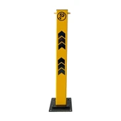 75 cm Çıkar-Kilitli Otopark Bariyeri (Ankrajsız) Sarı - 1