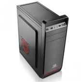 PowerBoost VK-A005S 250w ATX kulplu Shiny Piano Siyah Kasa  - 1