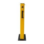 75 cm Çıkar-Kilitli Otopark Bariyeri (Ankrajsız) Sarı - 3