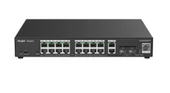 Ruijie-Reyee RG-ES220GS-P 16 Port Poe+ 10-100-1000 Mbps + 2 Port SFP + 2 Port Uplink Yönetilebilir - 1