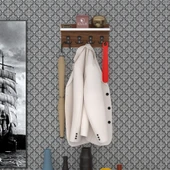 Kenzlife elbise askılığı askılık vettini38 cvz 20*038*12 siyah 4 adet askı portmanto thumbnail 1