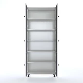 Kenzlife mutfak dolabı tahiri gribyz 188*80*37 çok amaçlı dolap arkalıklı - 3