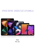 iPad Air 11 Uyumlu Avuç İçi Reddetmeli Bluetoothlu Dokunmatik Özel Çizim ve Yazı Kalemi - 7