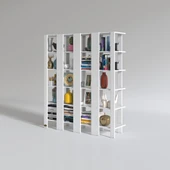 Kenzlife kitaplık hemi cuda4 byz 180*39*39 tekli ayakkabılık klasörlük raf 4 ayrılabilir parça thumbnail 2