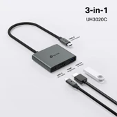 Tp-Link UH3020C USB Type C Docking Station 3 Port ( USB-C + HDMI + USB 3.0) - 2