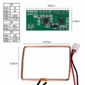 Rdm6300 125 Khz Rfıd Kart Okuyucu Kablosuz Manyetik Kart Okuyucu Em4100 Göstergeç Kimlik thumbnail 7