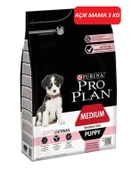 Pro Plan Medium Puppy Orta Irk Somonlu Yavru Köpek Maması 3 KG - 1