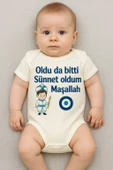 Organik %100 Pamuk Bebek Body Badi Zıbın ZBN482 - 1