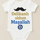 Organik %100 Pamuk Bebek Body Badi Zıbın ZBN481 - 2