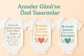 Organik %100 Pamuk Bebek Body Badi Zıbın ZBN530 - 1