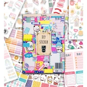 Giftmoda Girl Power My Dıy Sticker Book 24 x 17 cm 16 Sayfa Özel Tasarım Rengarenk Sticker Kitabı - 1