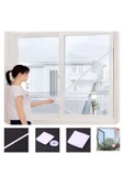 ARMESE 2'li Pencere Sineklik Hazır Pencere Sinekliği Cırt Bantlı 130x150 cm - 3