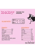 Schesir Baby Tavuk Ile Somon Et Suyunda Konserve 70g - 1