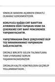 ARMESE 2'li Pencere Sineklik Sinek Tülü Böcek Tutucu 100*150 Cm Özel Kesim Cırt Bantlı - 3