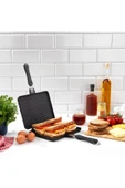 Schafer Tastemake Döküm Ocak Üstü Tost Izgara 20x26 Cm-2 Parça - 1