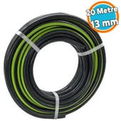 20 Metre Bahçe Çeşme Su Hortumu Sulama Araç Araba Yıkama 13 mm 1/2" Çok Amaçlı Hortum - 1