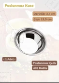 Çelik Kase 13,5 Paslanmaz Çelik 430 Kalite - 1