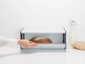 Brabantia Ekmek Saklama Kutusu Dikdörtgen Köşeli Beyaz thumbnail 1