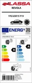 195/65R15 91V REVOLA LASSA - 4