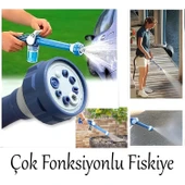 Araç Yıkama Köpürtme Tabancası Bahçe Sulama 8 Fonksiyonlu Deterjan Hazneli Hortum Bağlantılı 1 Adet - 4